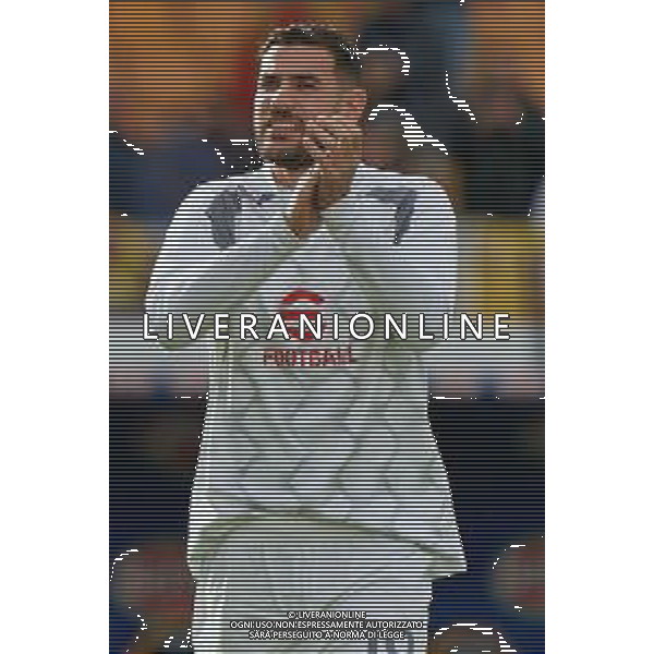 Theo Hernandez of AC Milan during the Italian soccer Serie A match US Lecce vs AC Milan on November 10, 2023 at Via del Mare Stadium in Lecce, Italy. Photo by Emmanuele Mastrodonato/ag. Aldo Liverani sas/AGENZIA ALDO LIVERANI SAS