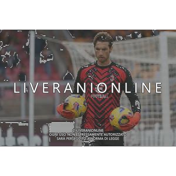 Antonio Mirante of AC Milan during the Italian soccer Serie A match US Lecce vs AC Milan on November 10, 2023 at Via del Mare Stadium in Lecce, Italy. Photo by Emmanuele Mastrodonato/ag. Aldo Liverani sas/AGENZIA ALDO LIVERANI SAS