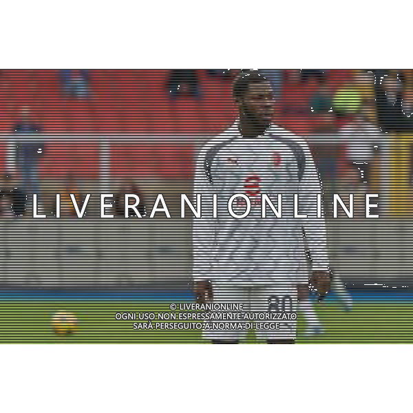 Yunus Musah of AC Milan during the Italian soccer Serie A match US Lecce vs AC Milan on November 10, 2023 at Via del Mare Stadium in Lecce, Italy. Photo by Emmanuele Mastrodonato/ag. Aldo Liverani sas/AGENZIA ALDO LIVERANI SAS