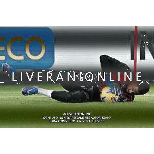 Mike Maignan of AC Milan during the Italian soccer Serie A match US Lecce vs AC Milan on November 10, 2023 at Via del Mare Stadium in Lecce, Italy. Photo by Emmanuele Mastrodonato/ag. Aldo Liverani sas/AGENZIA ALDO LIVERANI SAS