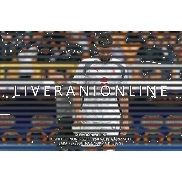 Olivier Giroud of AC Milan during the Italian soccer Serie A match US Lecce vs AC Milan on November 10, 2023 at Via del Mare Stadium in Lecce, Italy. Photo by Emmanuele Mastrodonato/ag. Aldo Liverani sas/AGENZIA ALDO LIVERANI SAS