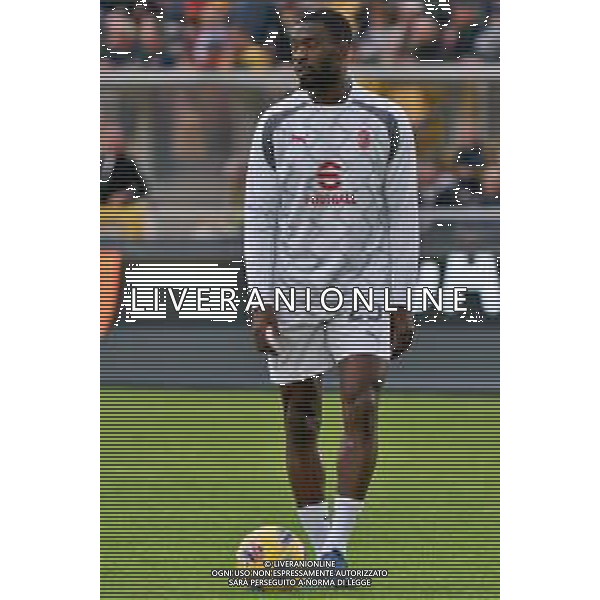 Fikayo Tomori of AC Milan during the Italian soccer Serie A match US Lecce vs AC Milan on November 10, 2023 at Via del Mare Stadium in Lecce, Italy. Photo by Emmanuele Mastrodonato/ag. Aldo Liverani sas/AGENZIA ALDO LIVERANI SAS