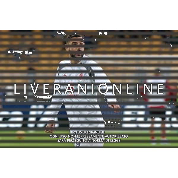 Theo Hernandez of AC Milan during the Italian soccer Serie A match US Lecce vs AC Milan on November 10, 2023 at Via del Mare Stadium in Lecce, Italy. Photo by Emmanuele Mastrodonato/ag. Aldo Liverani sas/AGENZIA ALDO LIVERANI SAS
