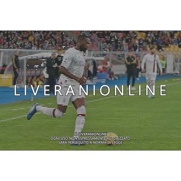 Fikayo Tomori of AC Milan during the Italian soccer Serie A match US Lecce vs AC Milan on November 10, 2023 at Via del Mare Stadium in Lecce, Italy. Photo by Emmanuele Mastrodonato/ag. Aldo Liverani sas/AGENZIA ALDO LIVERANI SAS