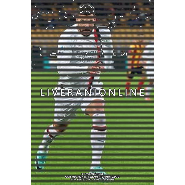 Theo Hernandez of AC Milan during the Italian soccer Serie A match US Lecce vs AC Milan on November 10, 2023 at Via del Mare Stadium in Lecce, Italy. Photo by Emmanuele Mastrodonato/ag. Aldo Liverani sas/AGENZIA ALDO LIVERANI SAS