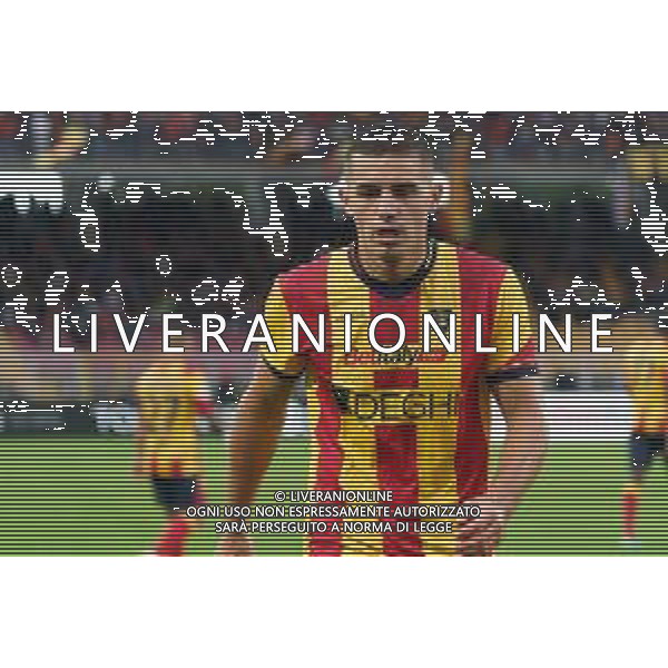 Nikola Krstovic of US Lecce during the Italian soccer Serie A match US Lecce vs AC Milan on November 10, 2023 at Via del Mare Stadium in Lecce, Italy. Photo by Emmanuele Mastrodonato/ag. Aldo Liverani sas/AGENZIA ALDO LIVERANI SAS