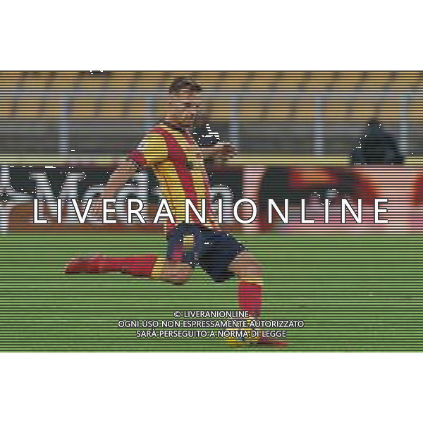 Marin Pongracic of US Lecce during the Italian soccer Serie A match US Lecce vs AC Milan on November 10, 2023 at Via del Mare Stadium in Lecce, Italy. Photo by Emmanuele Mastrodonato/ag. Aldo Liverani sas/AGENZIA ALDO LIVERANI SAS