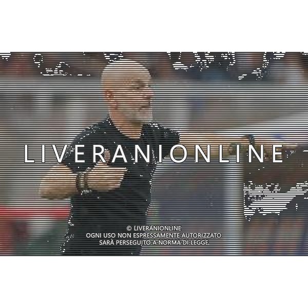 coach Stefano Pioli of AC Milan during the Italian soccer Serie A match US Lecce vs AC Milan on November 10, 2023 at Via del Mare Stadium in Lecce, Italy. Photo by Emmanuele Mastrodonato/ag. Aldo Liverani sas/AGENZIA ALDO LIVERANI SAS