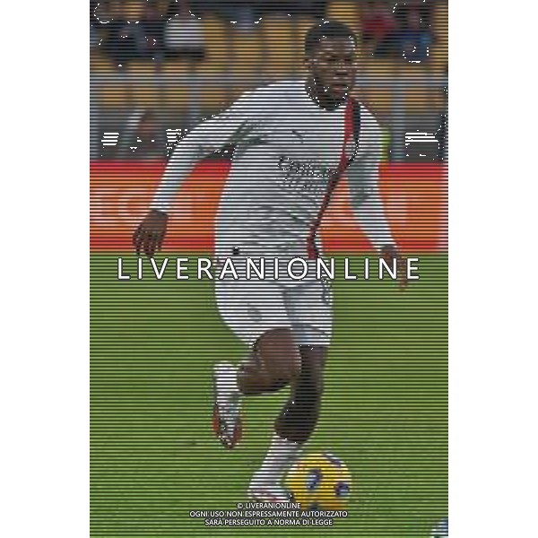 Yunus Musah of AC Milan during the Italian soccer Serie A match US Lecce vs AC Milan on November 10, 2023 at Via del Mare Stadium in Lecce, Italy. Photo by Emmanuele Mastrodonato/ag. Aldo Liverani sas/AGENZIA ALDO LIVERANI SAS