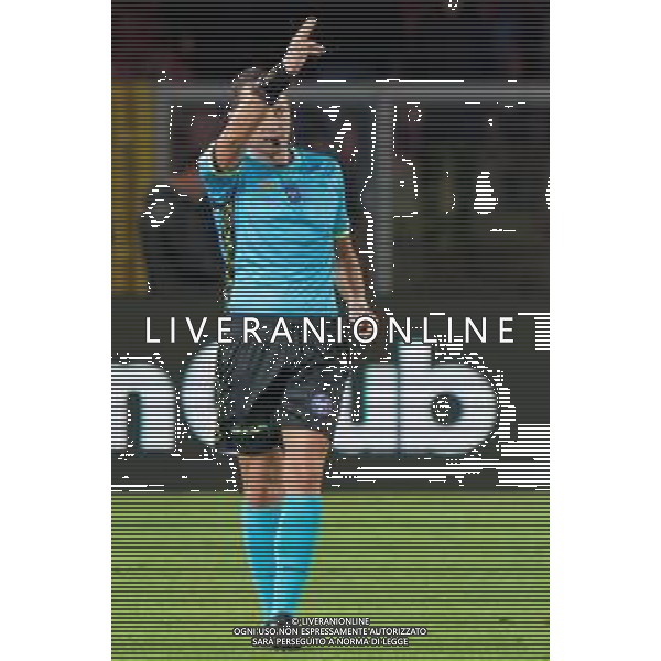 the referee Rosario Abisso of Palermo during the Italian soccer Serie A match US Lecce vs AC Milan on November 10, 2023 at Via del Mare Stadium in Lecce, Italy. Photo by Emmanuele Mastrodonato/ag. Aldo Liverani sas/AGENZIA ALDO LIVERANI SAS