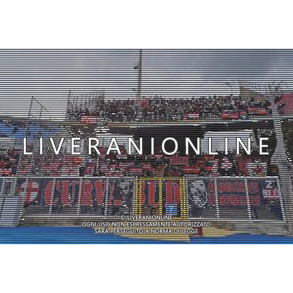 Supporters of AC Milan during the Italian soccer Serie A match US Lecce vs AC Milan on November 10, 2023 at Via del Mare Stadium in Lecce, Italy. Photo by Emmanuele Mastrodonato/ag. Aldo Liverani sas/AGENZIA ALDO LIVERANI SAS