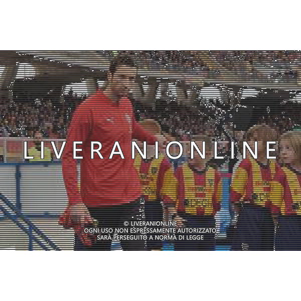 Antonio Mirante of AC Milan during the Italian soccer Serie A match US Lecce vs AC Milan on November 10, 2023 at Via del Mare Stadium in Lecce, Italy. Photo by Emmanuele Mastrodonato/ag. Aldo Liverani sas/AGENZIA ALDO LIVERANI SAS