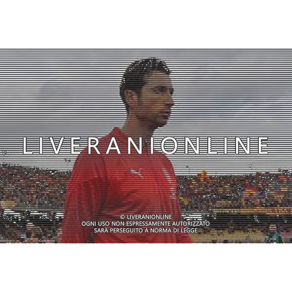 Antonio Mirante of AC Milan during the Italian soccer Serie A match US Lecce vs AC Milan on November 10, 2023 at Via del Mare Stadium in Lecce, Italy. Photo by Emmanuele Mastrodonato/ag. Aldo Liverani sas/AGENZIA ALDO LIVERANI SAS
