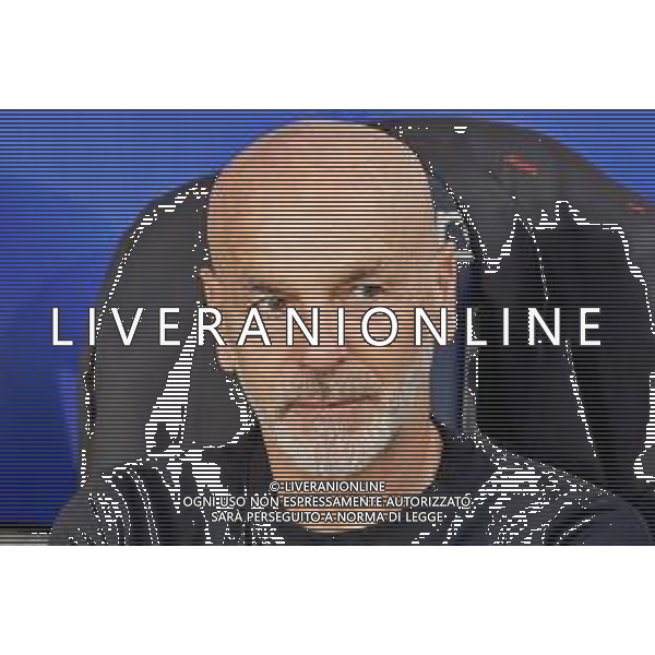coach Stefano Pioli of AC Milan during the Italian soccer Serie A match US Lecce vs AC Milan on November 10, 2023 at Via del Mare Stadium in Lecce, Italy. Photo by Emmanuele Mastrodonato/ag. Aldo Liverani sas/AGENZIA ALDO LIVERANI SAS