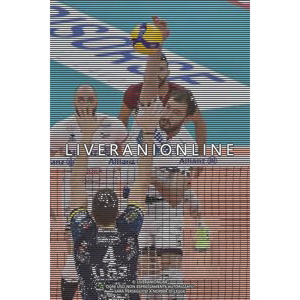 TVRG Allianz Powervolley Milano vs Itas Trentino Volley nella foto Matteo Piano (Powervolley Milano) Milano 15-11-2023 Allianz Cloud PalaLido SuperLega Credem Banca - 6a giornata regular season foto Roberto Garavaglia/ag. Aldo Liverani sas/AGENZIA ALDO LIVERANI SAS