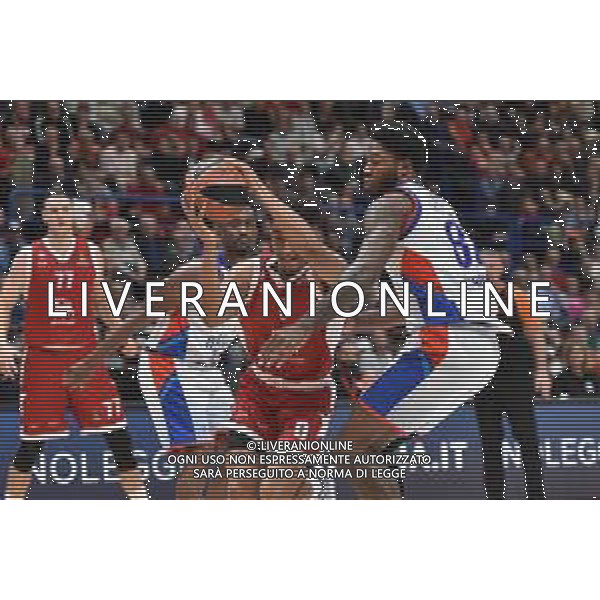 TVRG EA7 Emporio Armani Milano vs Anadolu Efes Istanbul nella foto Maodo Lo (Olimpia Milano) e Tyrique Jones (Anadolu Efes Istanbul) Assago (MI) 16-11-2023 Mediolanum Forum Turkish Airlines Euroleague 9a giornata regular season foto Roberto Garavaglia/ag. Aldo Liverani sas