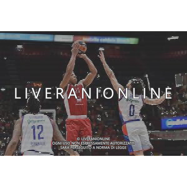 TVRG EA7 Emporio Armani Milano vs Anadolu Efes Istanbul nella foto Devon Hall (Olimpia Milano) Assago (MI) 16-11-2023 Mediolanum Forum Turkish Airlines Euroleague 9a giornata regular season foto Roberto Garavaglia/ag. Aldo Liverani sas
