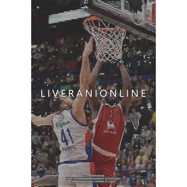 TVRG EA7 Emporio Armani Milano vs Anadolu Efes Istanbul nella foto Alex Poythress (Olimpia Milano) Assago (MI) 16-11-2023 Mediolanum Forum Turkish Airlines Euroleague 9a giornata regular season foto Roberto Garavaglia/ag. Aldo Liverani sas