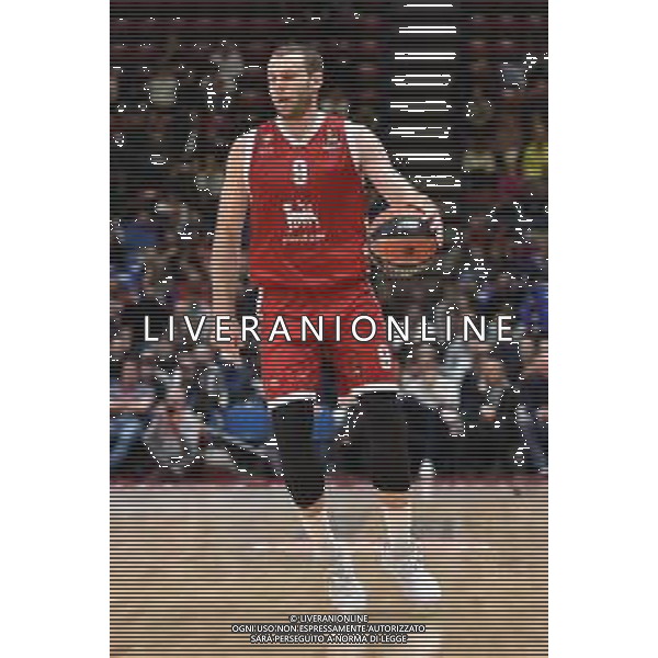 TVRG EA7 Emporio Armani Milano vs Anadolu Efes Istanbul nella foto Nicolo\' Melli (Olimpia Milano) Assago (MI) 16-11-2023 Mediolanum Forum Turkish Airlines Euroleague 9a giornata regular season foto Roberto Garavaglia/ag. Aldo Liverani sas