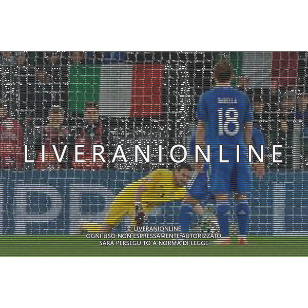 Federico Chiesa of Italy celebrates after scoring a goal during the UEFA EURO 2024 European qualifier match between Italy and North Macedonia at Stadio Olimpico on November 17, 2023 in Rome, Italy. Photo by Emmanuele Mastrodonato/ag. Aldo Liverani sas/AGENZIA ALDO LIVERANI SAS