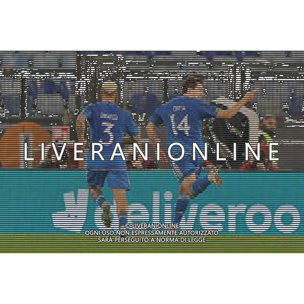 Federico Chiesa of Italy celebrates after scoring a goal during the UEFA EURO 2024 European qualifier match between Italy and North Macedonia at Stadio Olimpico on November 17, 2023 in Rome, Italy. Photo by Emmanuele Mastrodonato/ag. Aldo Liverani sas/AGENZIA ALDO LIVERANI SAS