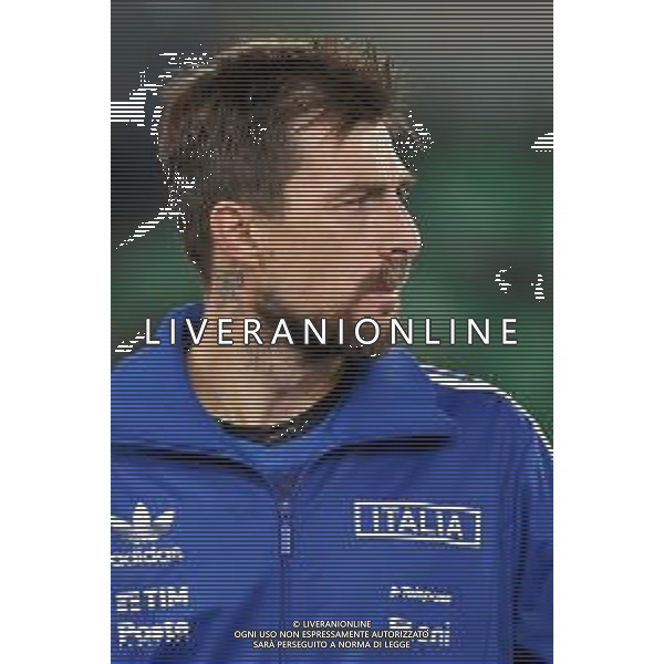 Francesco Acerbi of Italy during the UEFA EURO 2024 European qualifier match between Italy and North Macedonia at Stadio Olimpico on November 17, 2023 in Rome, Italy. Photo by Emmanuele Mastrodonato/ag. Aldo Liverani sas