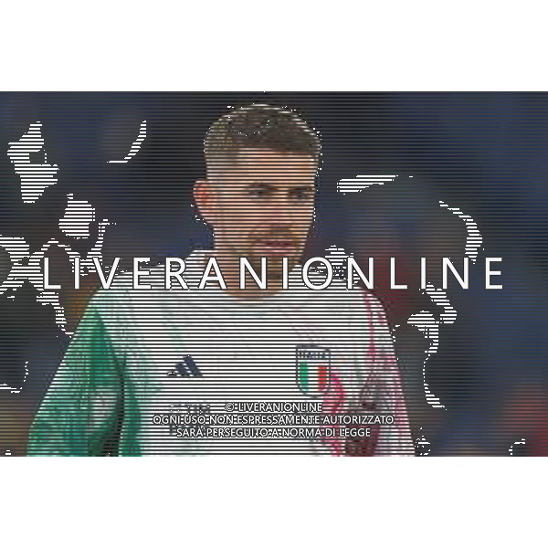 Jorginho of Italy during the UEFA EURO 2024 European qualifier match between Italy and North Macedonia at Stadio Olimpico on November 17, 2023 in Rome, Italy. Photo by Emmanuele Mastrodonato/ag. Aldo Liverani sas