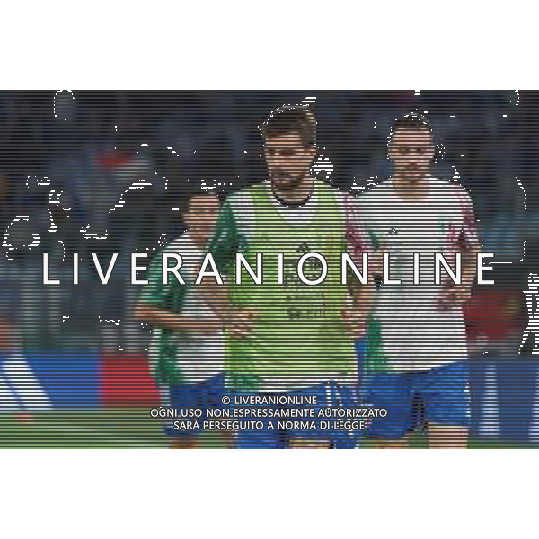 Francesco Acerbi of Italy during the UEFA EURO 2024 European qualifier match between Italy and North Macedonia at Stadio Olimpico on November 17, 2023 in Rome, Italy. Photo by Emmanuele Mastrodonato/ag. Aldo Liverani sas