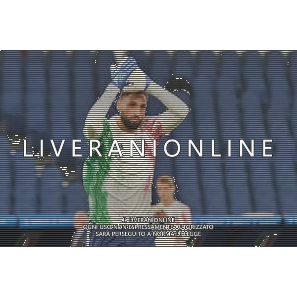 Gianluigi Donnarumma of Italy during the UEFA EURO 2024 European qualifier match between Italy and North Macedonia at Stadio Olimpico on November 17, 2023 in Rome, Italy. Photo by Emmanuele Mastrodonato/ag. Aldo Liverani sas