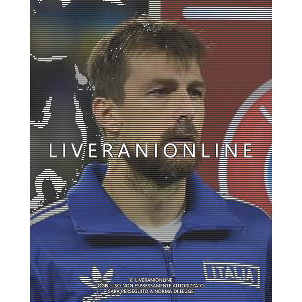 TVRG Ucraina vs Italia nella foto Francesco Acerbi (Italia) Leverkusen (GER) 20-11-2023 BayArena Gruppo C di qualificazione a UEFA EURO 2024 foto Roberto Garavaglia/ag. Aldo Liverani sas