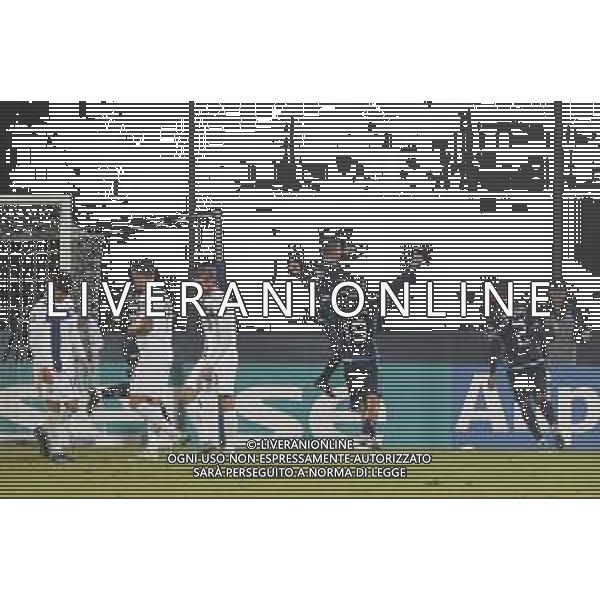 ZCP - 20/11/2023 - UEFA Qualificazioni Europee del gruppo H - San Marino vs Italia - nella foto: Esultanza san marino dopo il goal ©Claudio Zamagni/Agenzia Aldo Liverani s.a.s. /AGENZIA ALDO LIVERANI SAS