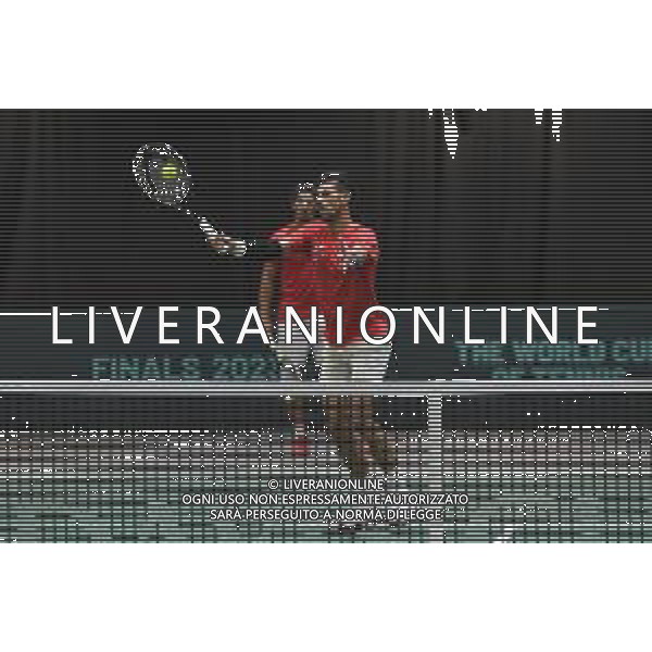 Allenamento Serbia Nella foto: Novak Djokovic primo allenamento a Malaga 21 Novembre 2023 FOTO ANDREA ROSITO-AG ALDO LIVERANI SAS