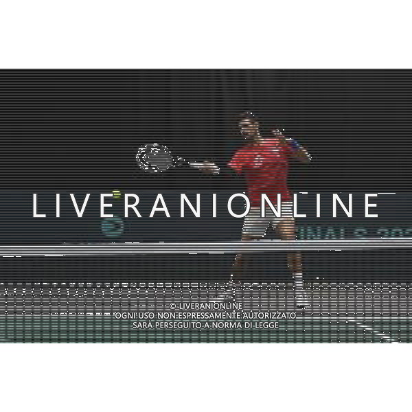 Allenamento Serbia Nella foto: Novak Djokovic primo allenamento a Malaga 21 Novembre 2023 foto andrea rosito-ag aldo liverani sas