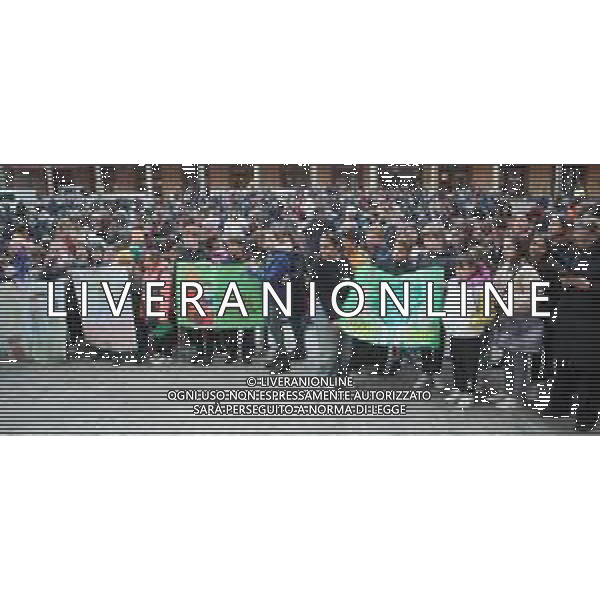 IMOLA 21-11-2023 PIAZZA MATTEOTTI RIEMPITA CON I RAGAZZI PER LA GIORNATA MONDIALE DELL\'INFANZIA ©SANNA/AGENZIA ALDO LIVERANI SAS