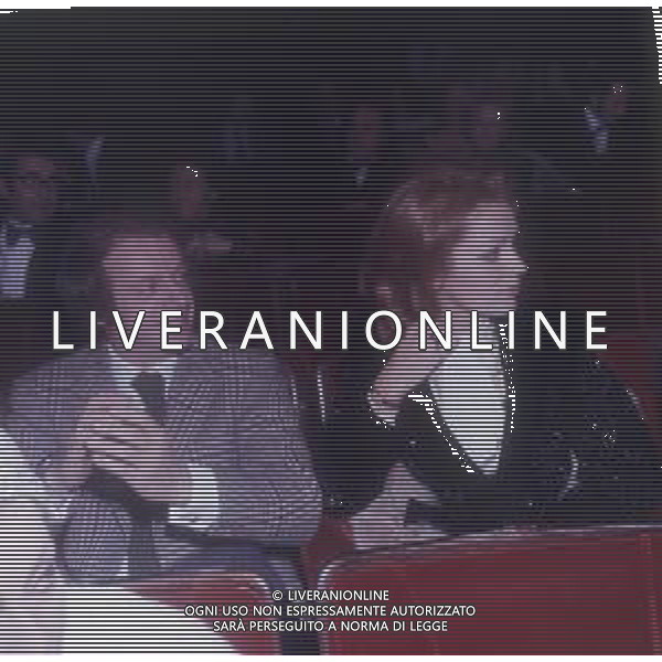 DIAP-RETROSPETTIVA JOHNNY DORELLI ATTORE NELLA FOTO JOHNNY DORELLI CON CATHERINE SPAAK AG ALDO LIVERANI SAS 