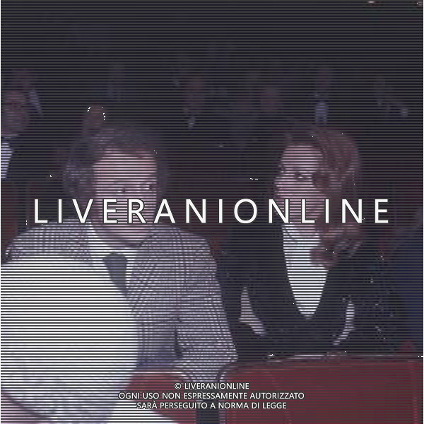 DIAP-RETROSPETTIVA JOHNNY DORELLI ATTORE NELLA FOTO JOHNNY DORELLI CON CATHERINE SPAAK AG ALDO LIVERANI SAS 