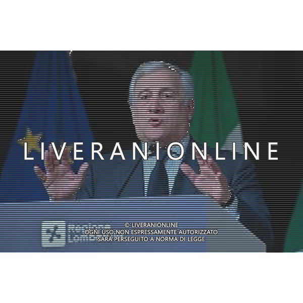 TVRG Lombardia World Summit nella foto Antonio Tajani ministro degli affari esteri e della cooperazione internazionale Milano 24-11-2023 Evento Lombardia World Summit foto Roberto Garavaglia/ag. Aldo Liverani sas/AGENZIA ALDO LIVERANI SAS