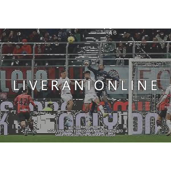 Milan vs Fiorentina nella foto Mike Maignan (Milan) in uscita Milano 25-11-2023 Stadio Giuseppe Meazza - San Siro Campionato Serie A TIM - 13a giornata foto Roberto Garavaglia/ag. Aldo Liverani sas/AGENZIA ALDO LIVERANI SAS