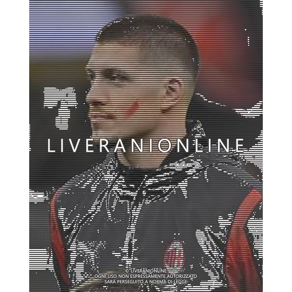 Milan vs Fiorentina nella foto Luka Jovic (Milan) Milano 25-11-2023 Stadio Giuseppe Meazza - San Siro Campionato Serie A TIM - 13a giornata foto Roberto Garavaglia/ag. Aldo Liverani sas/AGENZIA ALDO LIVERANI SAS