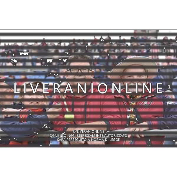 26-11-2023. Cagliari calcio- AC Monza . 13° giornata campionato calcio italiano Serie A 2023/2024, Stadio Unipol Domus Cagliari. Foto Salvatore Moi/Agenzia Aldo Liverani s.a.s. Nella foto: Tifosi del Cagliari in casa, nella curva sud dello stadio Unipol Domus di Cagliari ©SALVATORE MOI/AGENZIA ALDO LIVERANI SAS