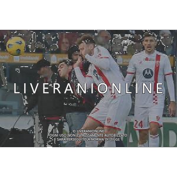 26-11-2023. Cagliari calcio- AC Monza . 13° giornata campionato calcio italiano Serie A 2023/2024, Stadio Unipol Domus Cagliari. Foto Salvatore Moi/Agenzia Aldo Liverani s.as. Nella foto: Georgios Kyriakopoulos Monza ©SALVATORE MOI/AGENZIA ALDO LIVERANI SAS