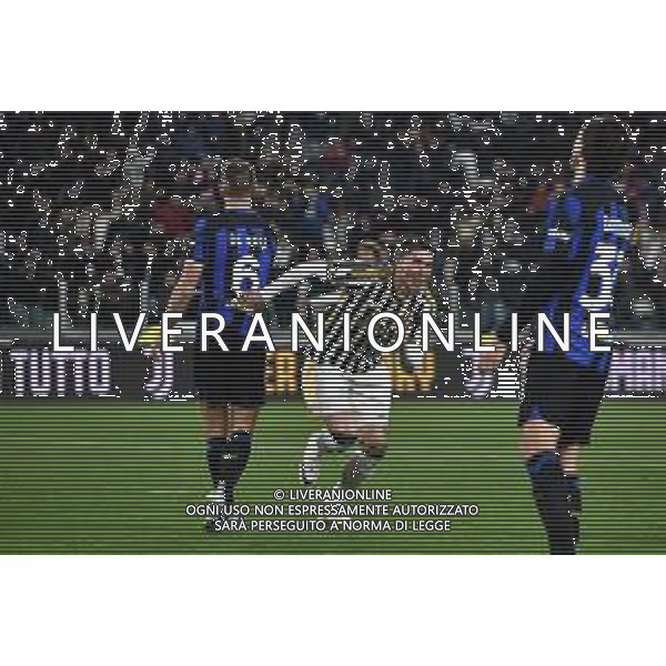 Torino 26.11.2023 Allianz Stadium @Manuela Viganti/Ag. Aldo Liverani sas Juventus vs Inter Campionato Calcio Serie A TIM 2023/2024 13a giornata Nella foto: esultanza di dusan vlahovic dopo il gol ©Viganti/AGENZIA ALDO LIVERANI SAS