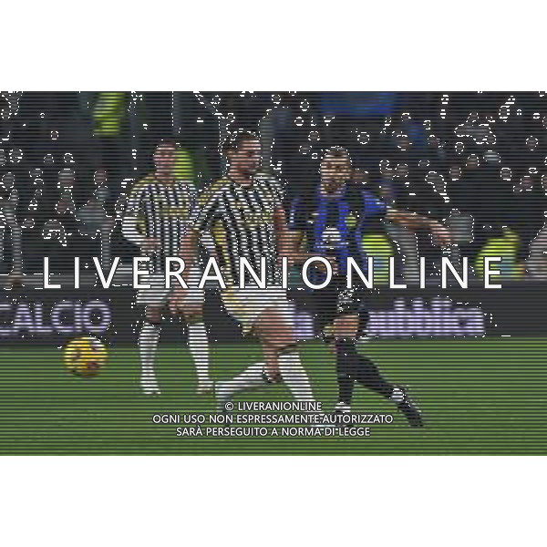 Torino 26.11.2023 Allianz Stadium @Manuela Viganti/Ag. Aldo Liverani sas Juventus vs Inter Campionato Calcio Serie A TIM 2023/2024 13a giornata Nella foto: mkhitaryan-rabiot ©Viganti/AGENZIA ALDO LIVERANI SAS