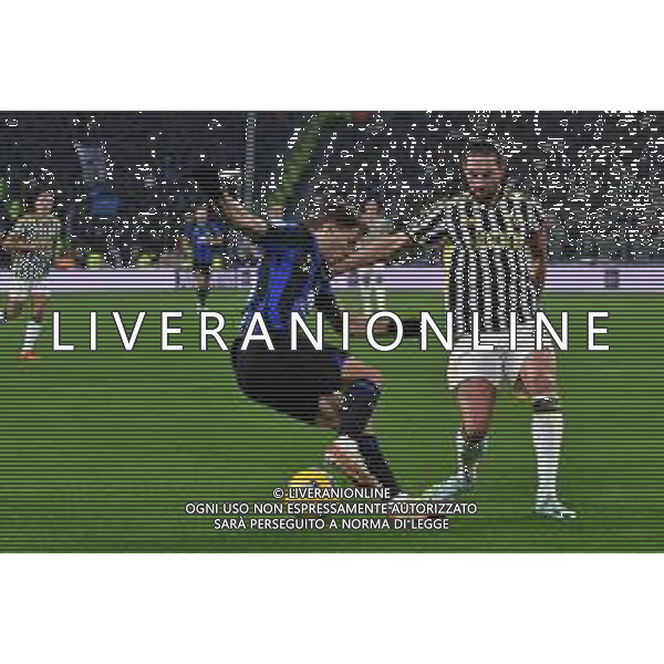 Torino 26.11.2023 Allianz Stadium @Manuela Viganti/Ag. Aldo Liverani sas Juventus vs Inter Campionato Calcio Serie A TIM 2023/2024 13a giornata Nella foto: nicolo\' barella-rabiot adrien ©Viganti/AGENZIA ALDO LIVERANI SAS