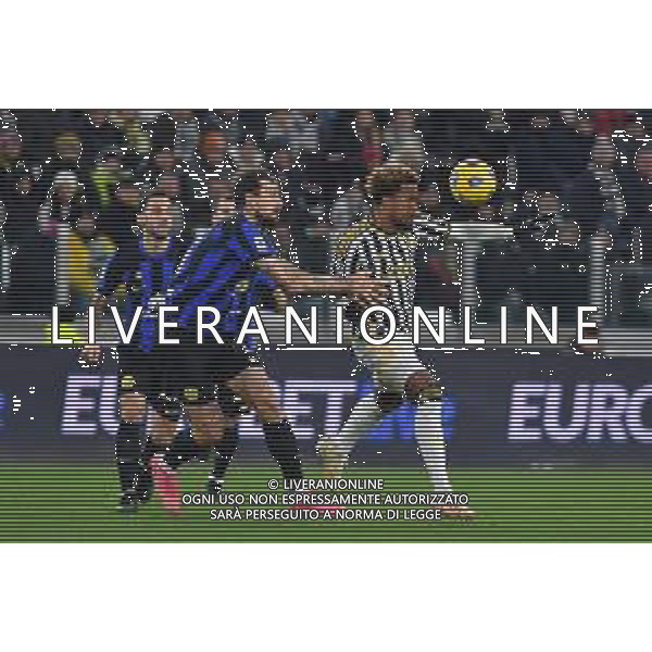 Torino 26.11.2023 Allianz Stadium @Manuela Viganti/Ag. Aldo Liverani sas Juventus vs Inter Campionato Calcio Serie A TIM 2023/2024 13a giornata Nella foto: weston mckennie e francesco acerbi ©Viganti/AGENZIA ALDO LIVERANI SAS