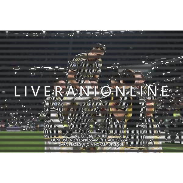Torino 26.11.2023 Allianz Stadium @Manuela Viganti/Ag. Aldo Liverani sas Juventus vs Inter Campionato Calcio Serie A TIM 2023/2024 13a giornata Nella foto: esultanza juventus dopo il gol di dusan vlahovic ©Viganti/AGENZIA ALDO LIVERANI SAS
