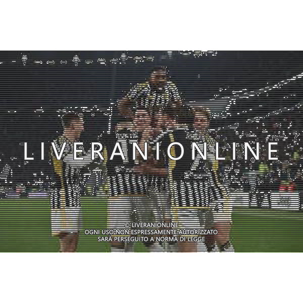 Torino 26.11.2023 Allianz Stadium @Manuela Viganti/Ag. Aldo Liverani sas Juventus vs Inter Campionato Calcio Serie A TIM 2023/2024 13a giornata Nella foto: esultanza juventus dopo il gol di dusan vlahovic ©Viganti/AGENZIA ALDO LIVERANI SAS