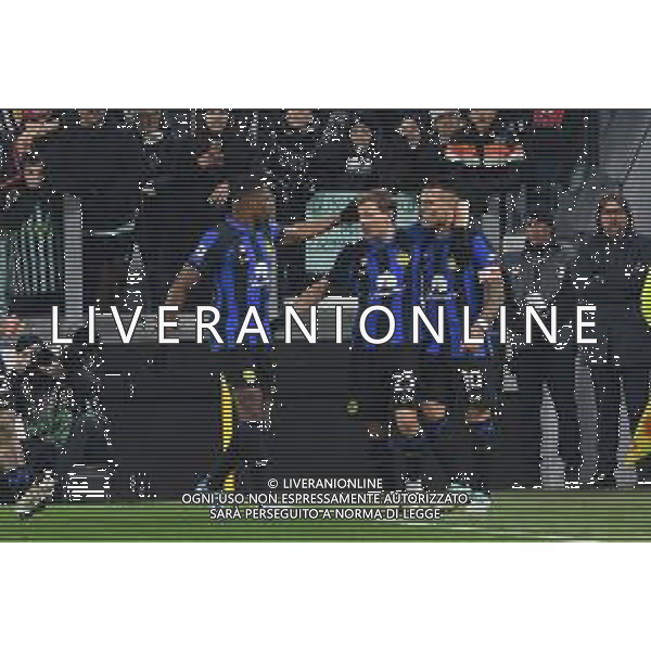 Torino 26.11.2023 Allianz Stadium @Manuela Viganti/Ag. Aldo Liverani sas Juventus vs Inter Campionato Calcio Serie A TIM 2023/2024 13a giornata Nella foto: esultanza inter dopo il gol di lautaro martinez ©Viganti/AGENZIA ALDO LIVERANI SAS