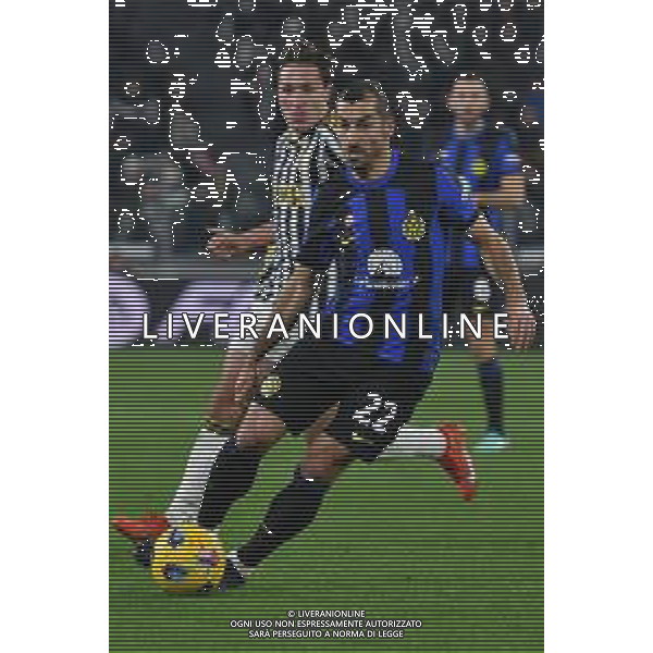 Torino 26.11.2023 Allianz Stadium @Manuela Viganti/Ag. Aldo Liverani sas Juventus vs Inter Campionato Calcio Serie A TIM 2023/2024 13a giornata Nella foto: Mkhitryan-Chiesa ©Viganti/AGENZIA ALDO LIVERANI SAS