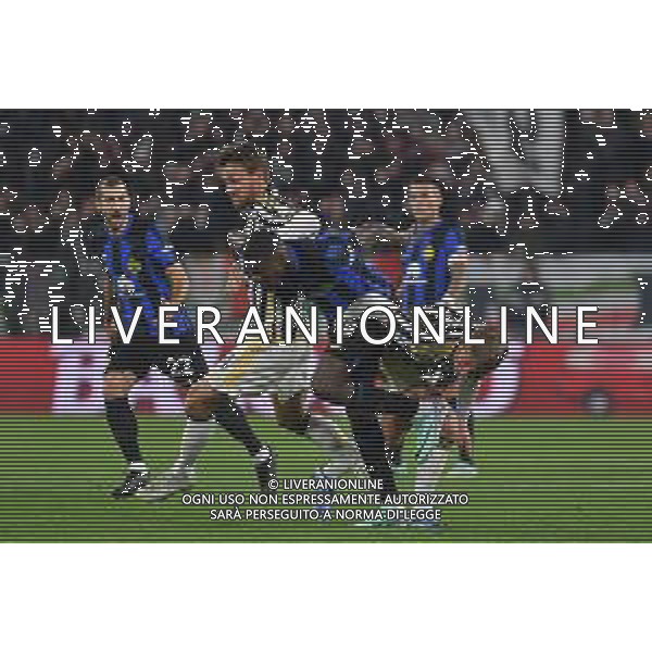 Torino 26.11.2023 Allianz Stadium @Manuela Viganti/Ag. Aldo Liverani sas Juventus vs Inter Campionato Calcio Serie A TIM 2023/2024 13a giornata Nella foto: daniele rugani, marcus thuram e hans nicolussi caviglia ©Viganti/AGENZIA ALDO LIVERANI SAS